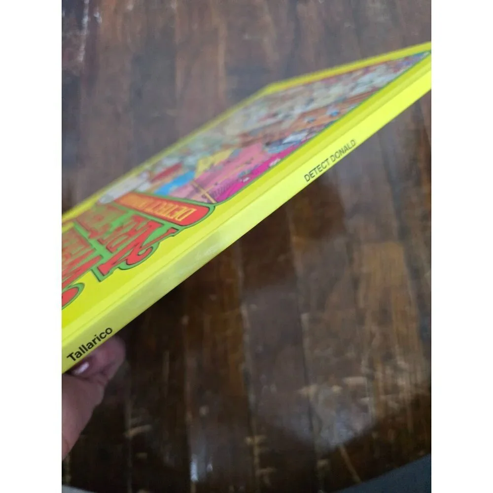 Vintage 90s Where are They? Detective Donald Search and Find Book
